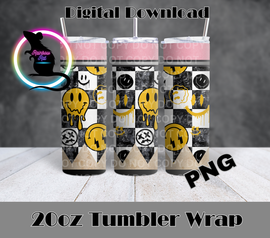 Pencil- 20oz Tumbler Wrap