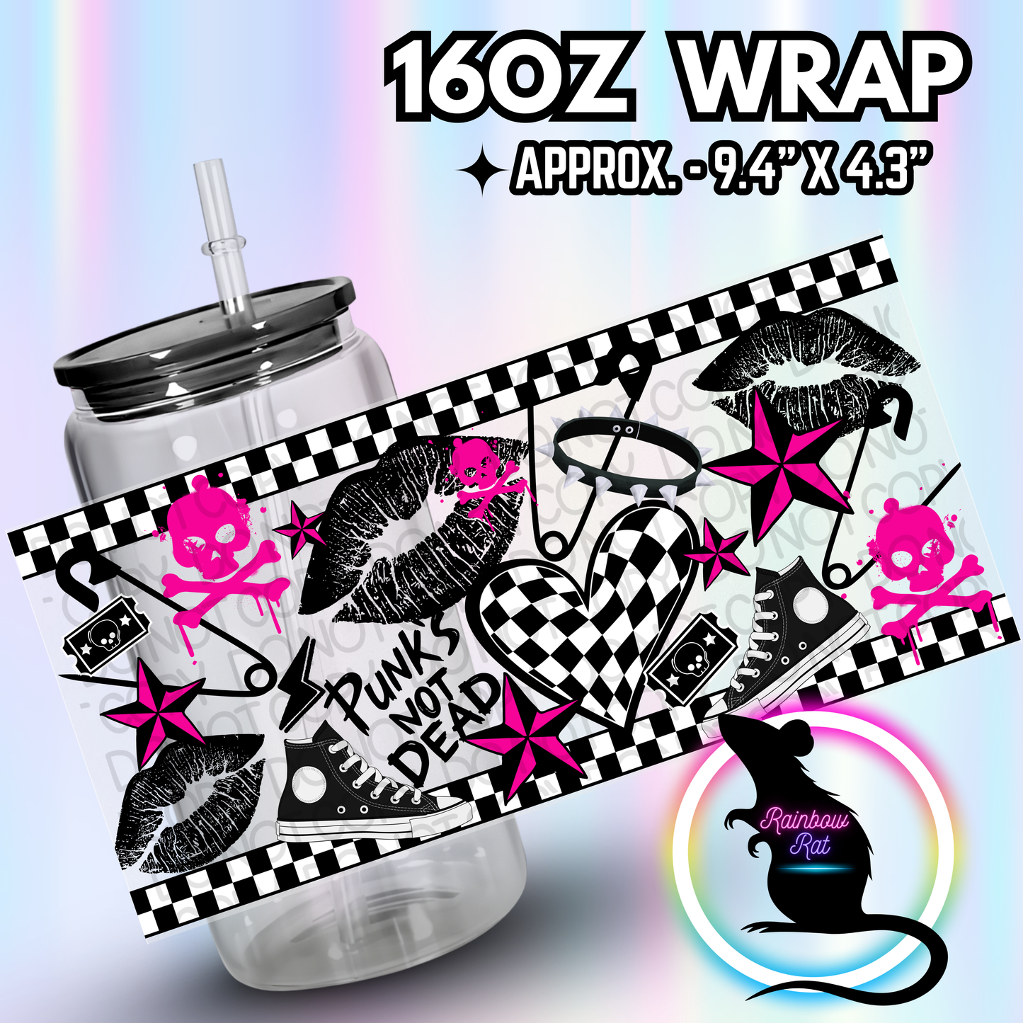 Punks Not Dead- Libby Wrap Singles