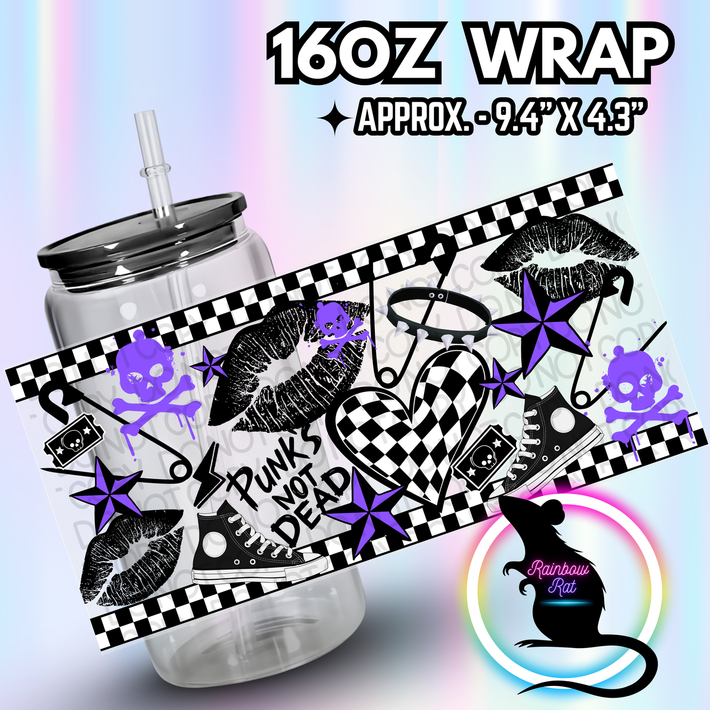 Punks Not Dead- Libby Wrap Singles