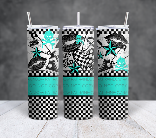 Punks Not Dead- 20oz Tumbler Wrap Singles