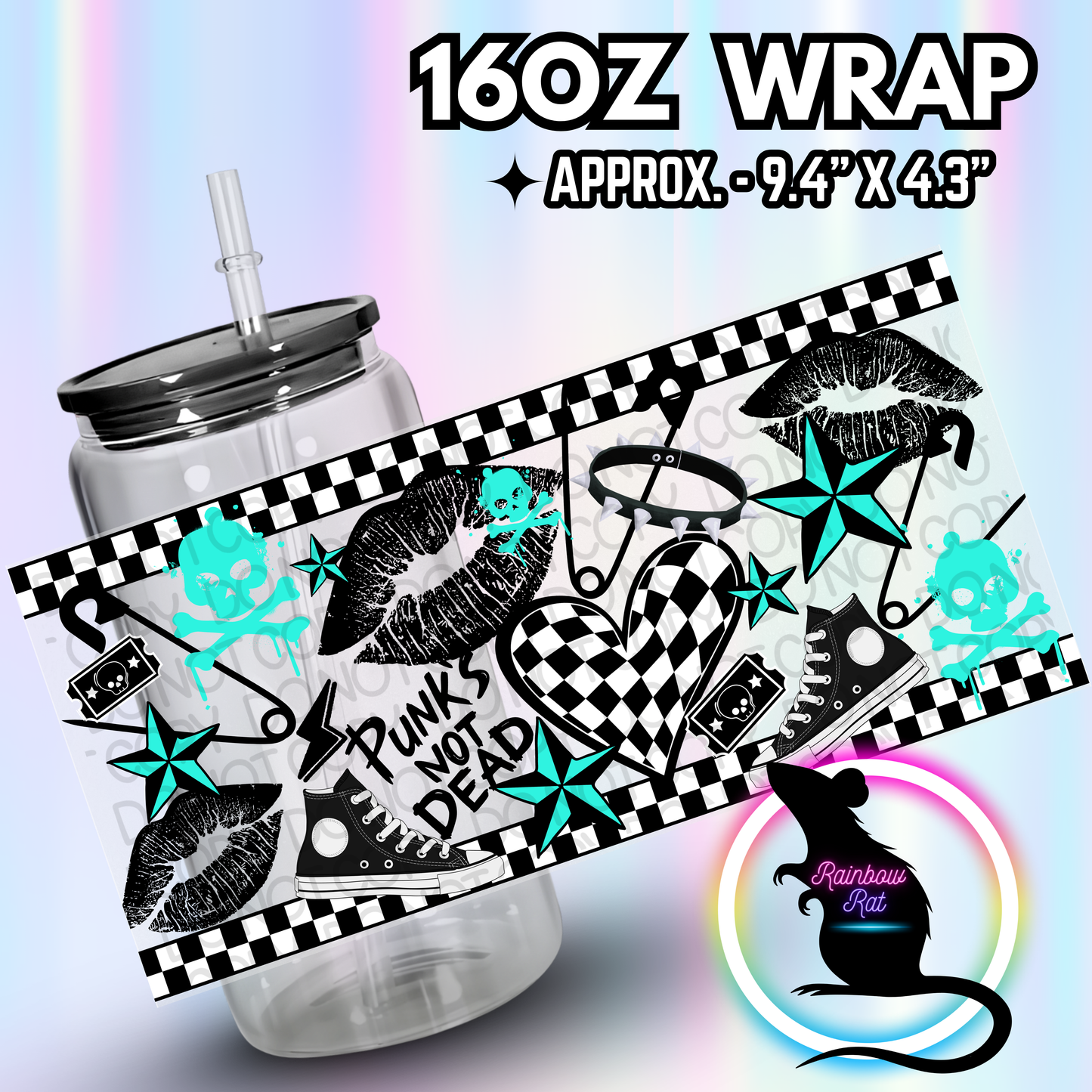 Punks Not Dead- Libby Wrap Singles