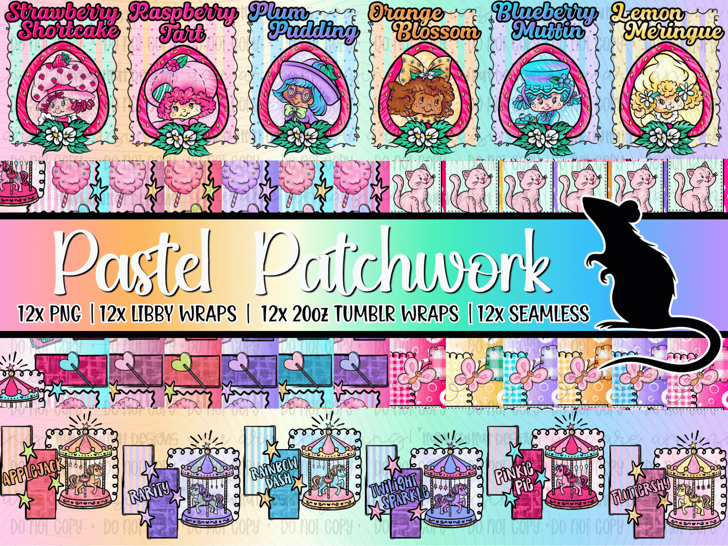 Pastel Patchwork- Bundle