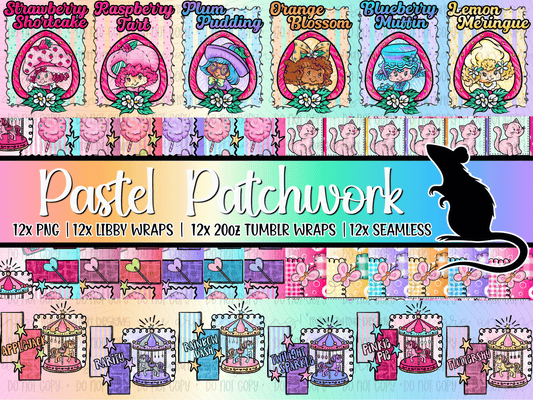 Pastel Patchwork- Bundle
