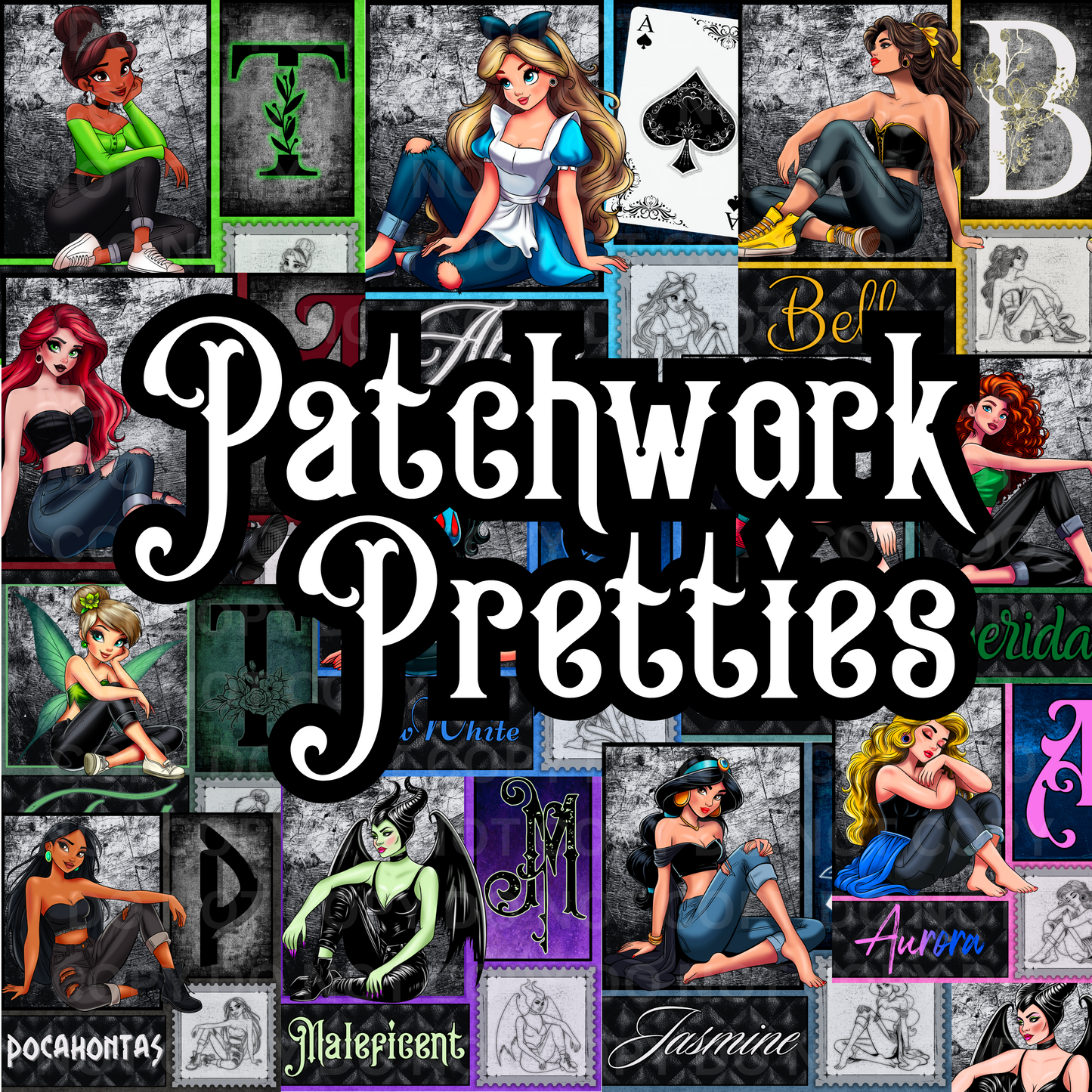 Patchwork Pretties- Seamless Designs