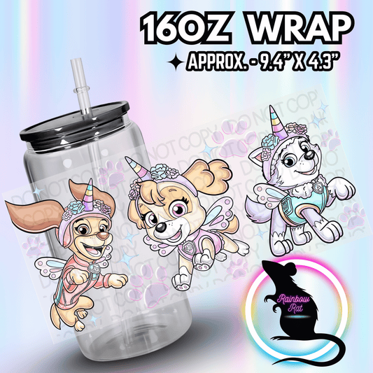 Unicorn Dogs- Libby Wrap Single
