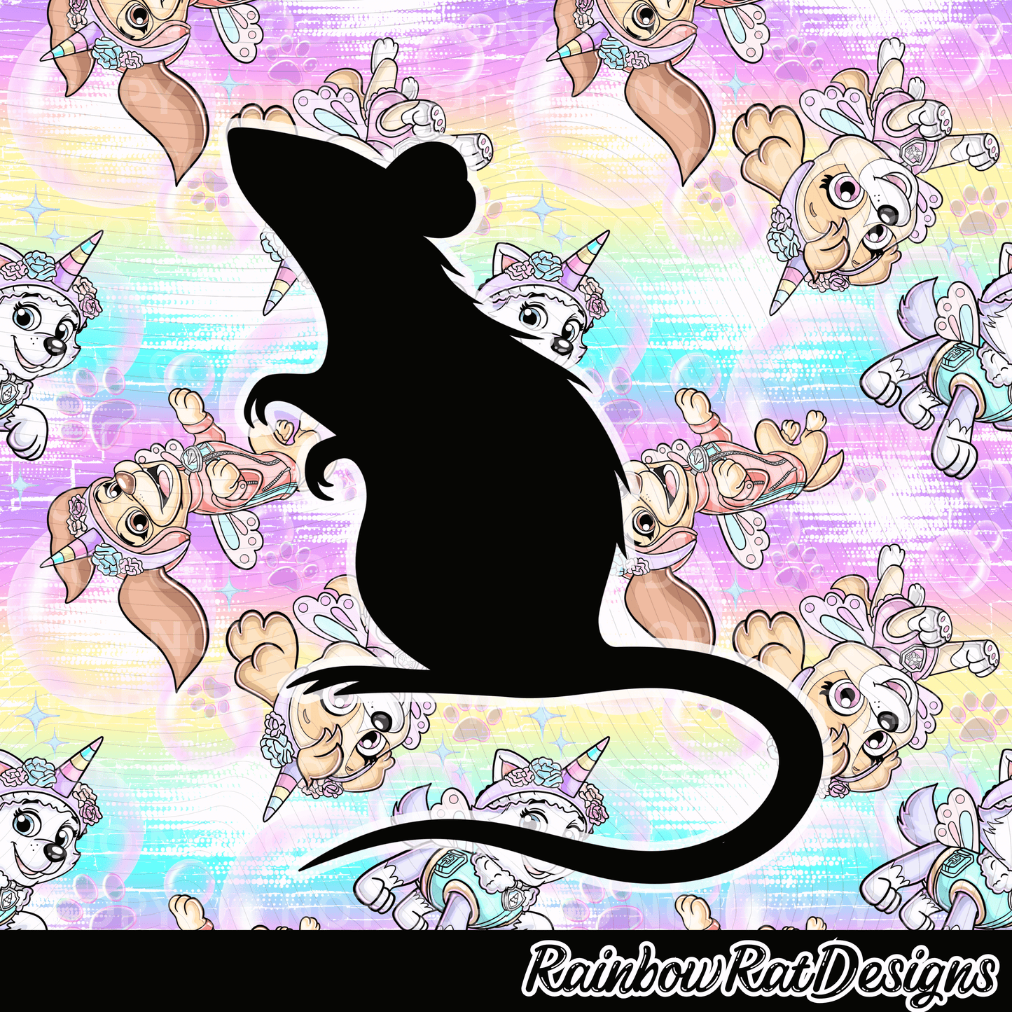 Unicorn Dogs - Seamless Single