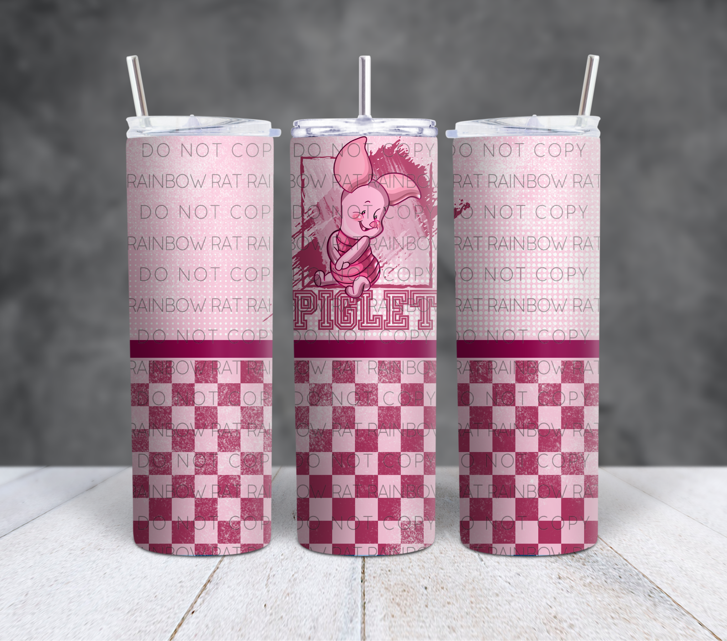 Cuddly Friends- 20oz Transparent Tumbler Wrap Singles