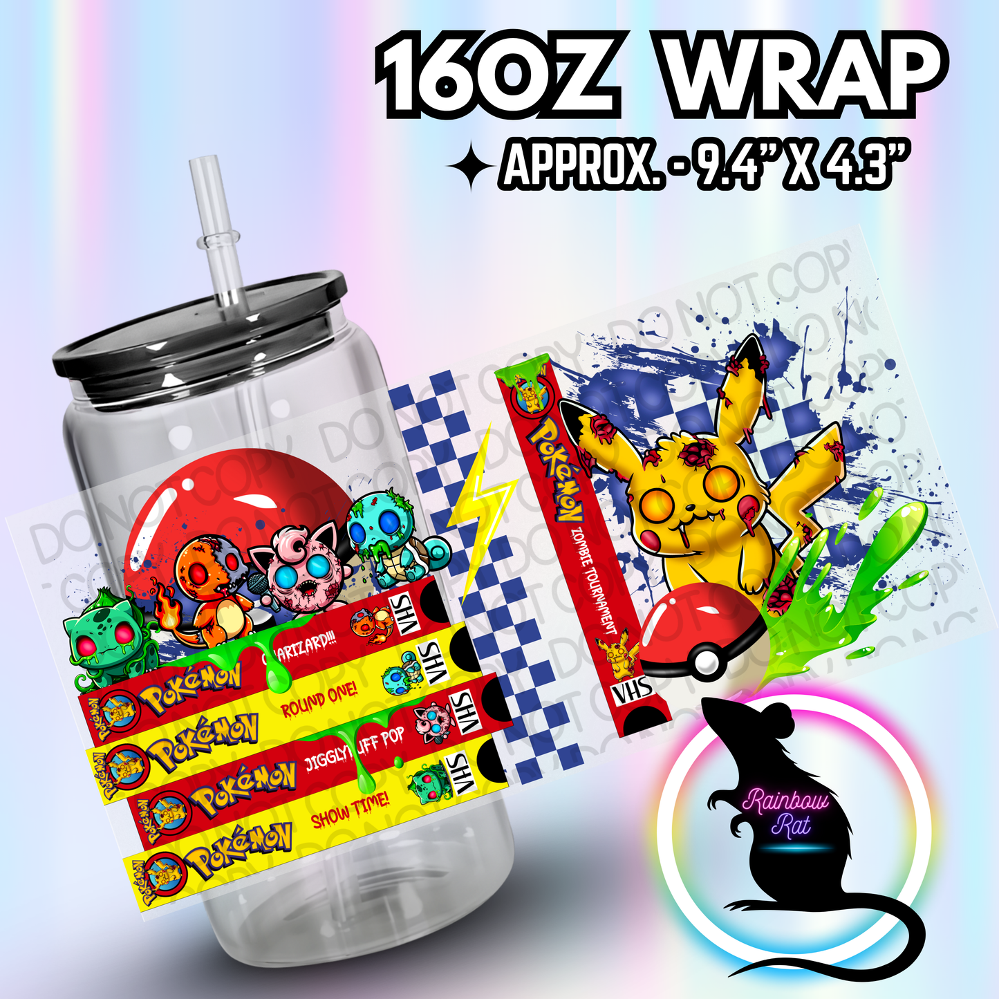 Zombie VHS- Libby Wrap Singles