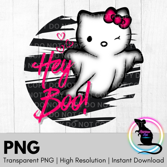 Ghost Kitty- PNG Singles