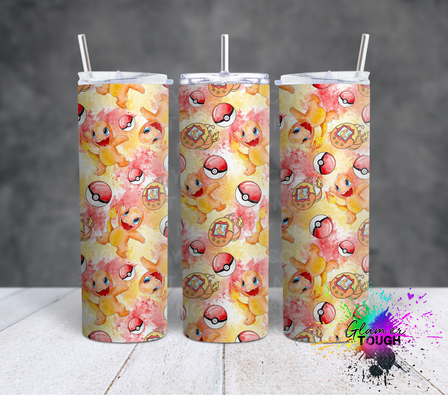 Poke-Gotchi- 20oz Tumbler