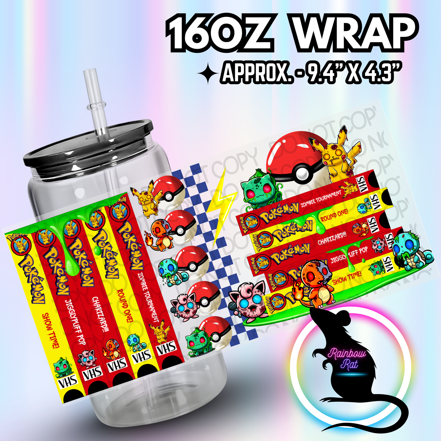 Zombie VHS- Libby Wrap Singles