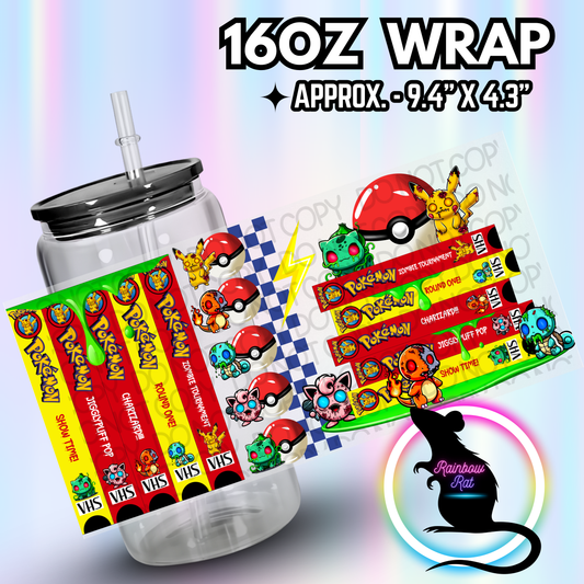 Zombie VHS- Libby Wrap Singles