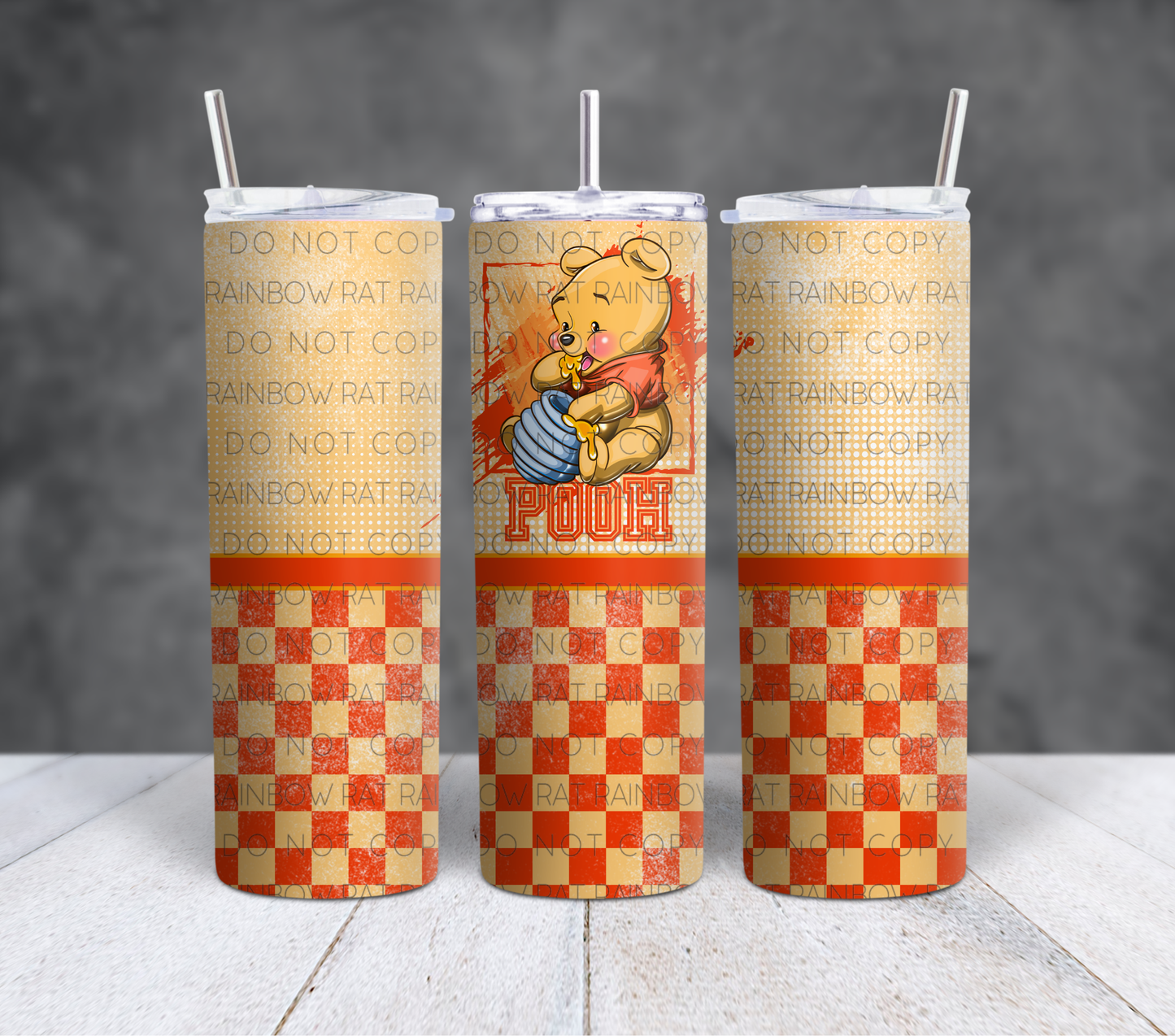 Cuddly Friends- 20oz Transparent Tumbler Wrap Singles