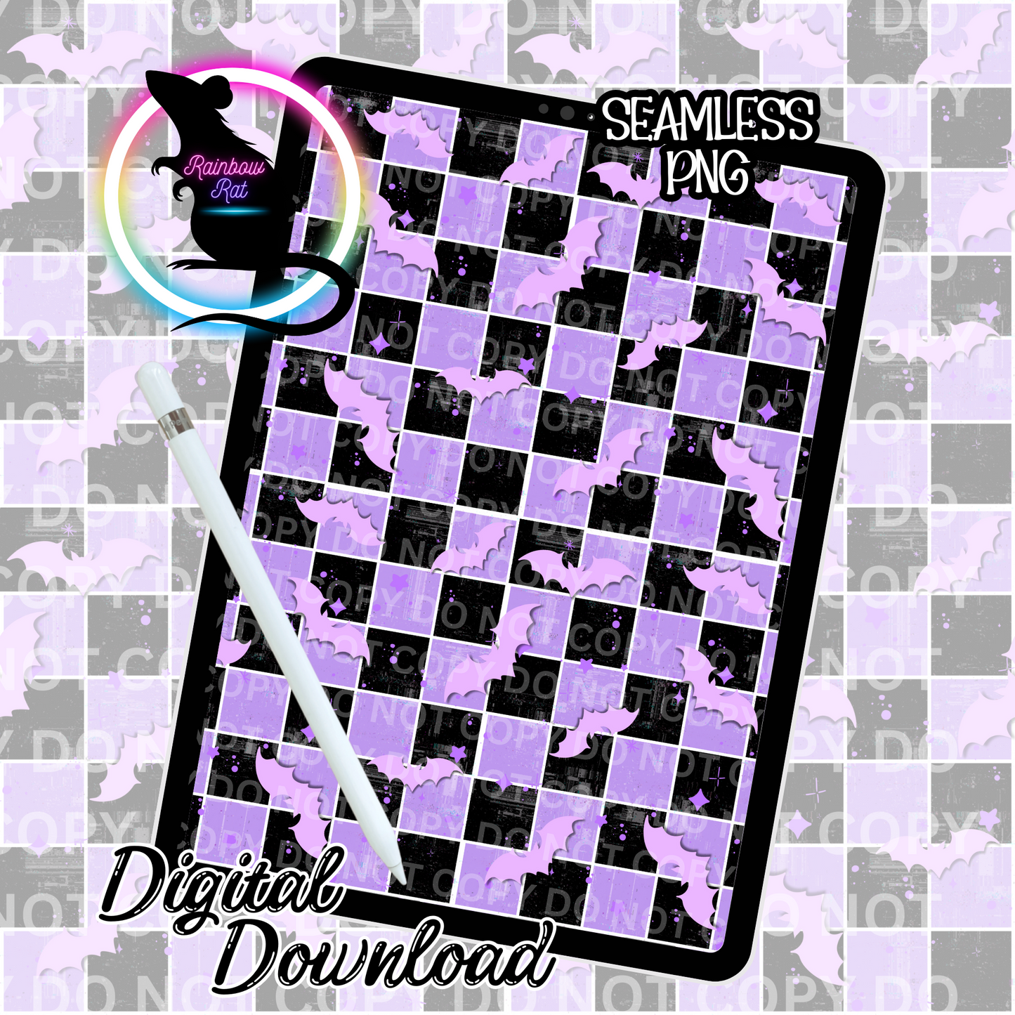 Ghost Boy- Seamless Design Singles