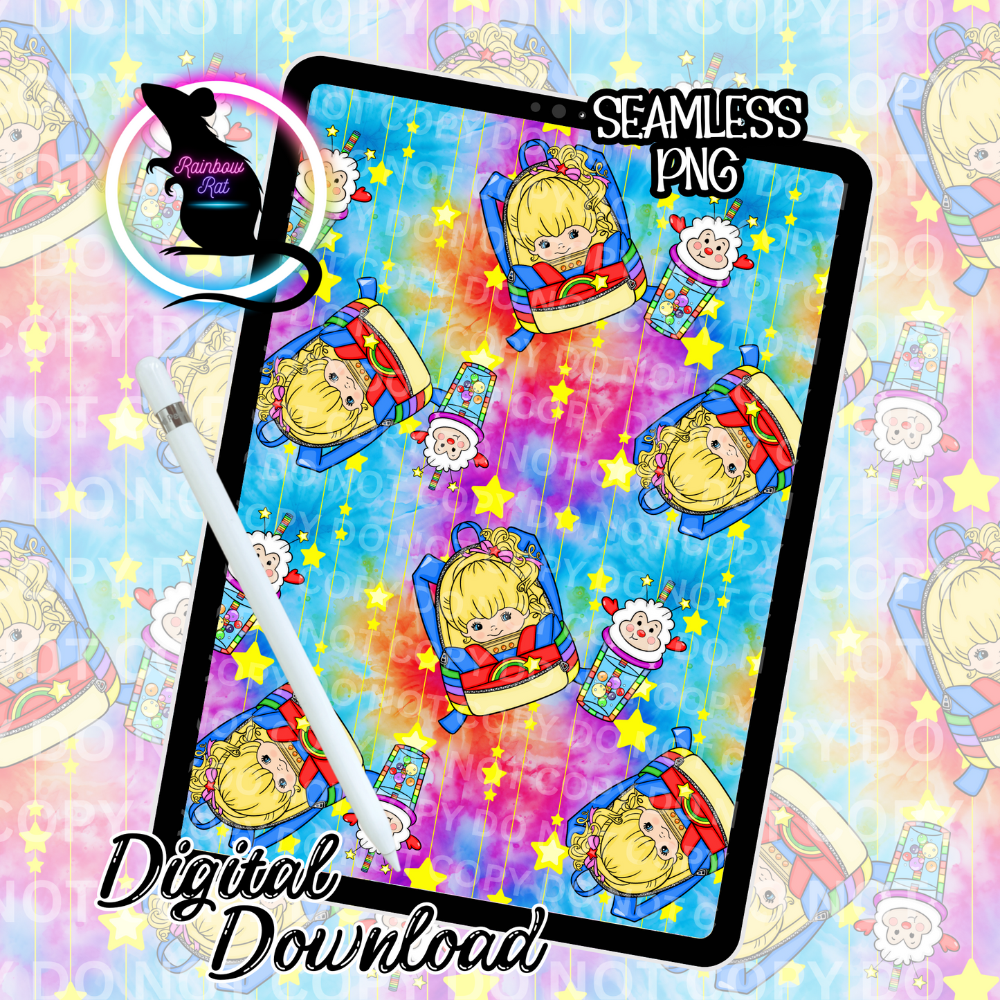 Back to School- Seamless Design