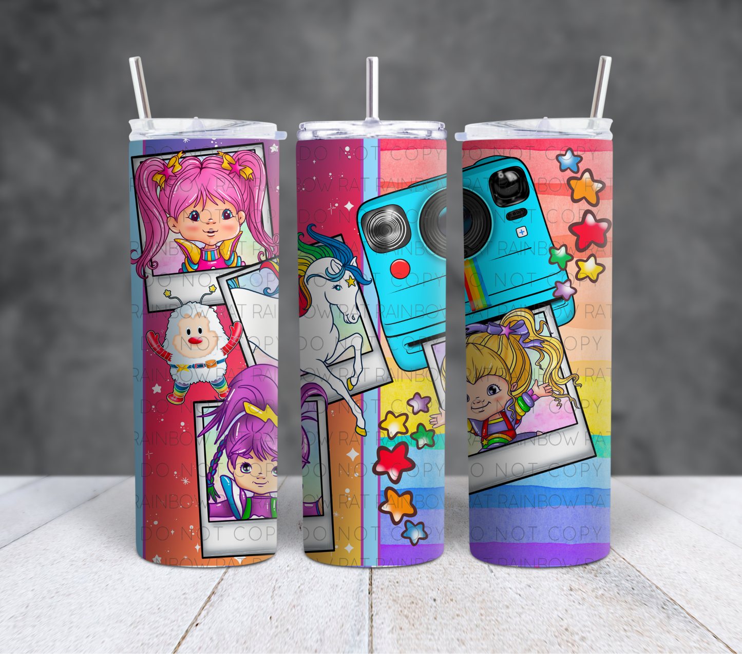 Polaroid Flashback Vol. 2- 20oz Tumbler Wrap Singles