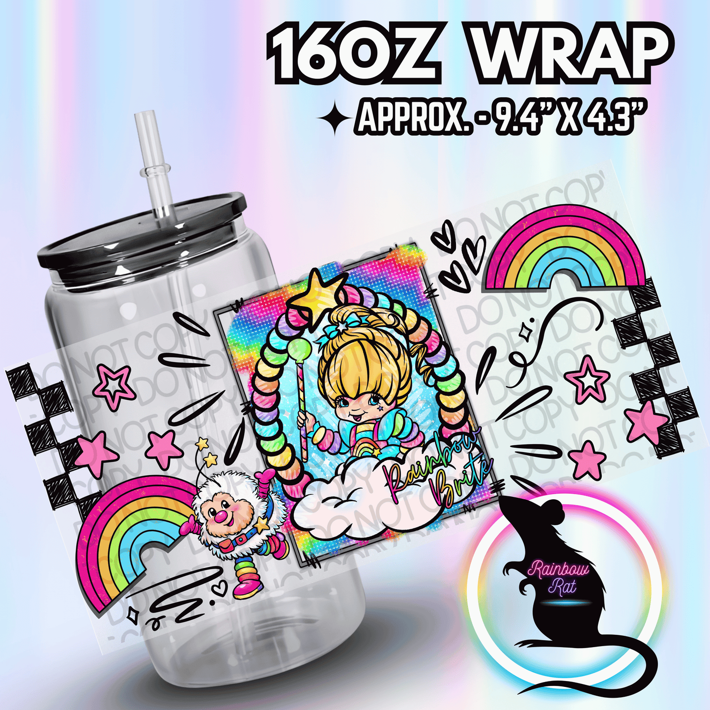 Rainbow Friends- Libby Wrap Singles