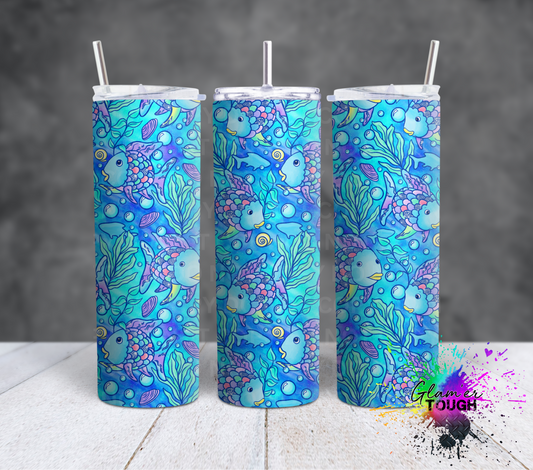 Rainbow Fish- 20oz Tumbler