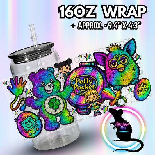 Rainbow Y2K- Libby Wrap