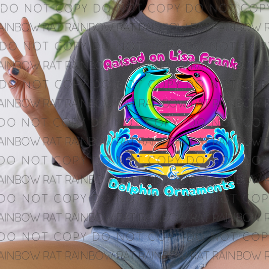 Raised on LF & Dolphin Ornaments- PNG