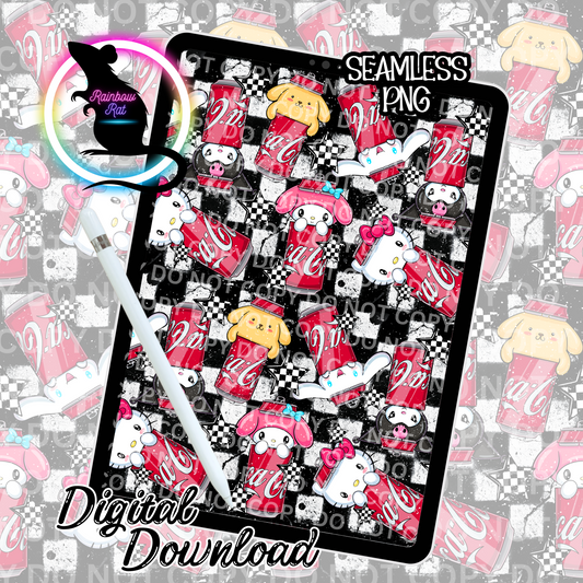 Soda Cuties- Seamless Design Singles