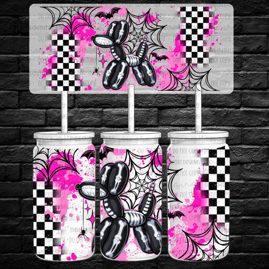 Halloween Balloon Dogs- Libby Wrap Singles