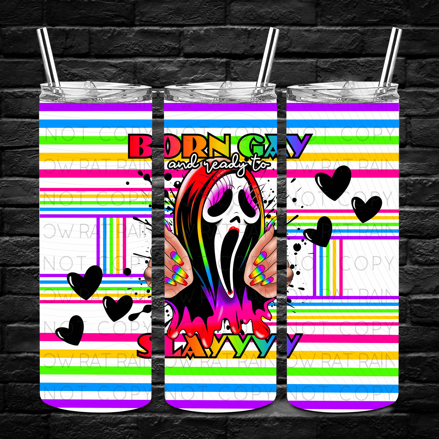 Pride- 20oz Tumbler Wraps Singles