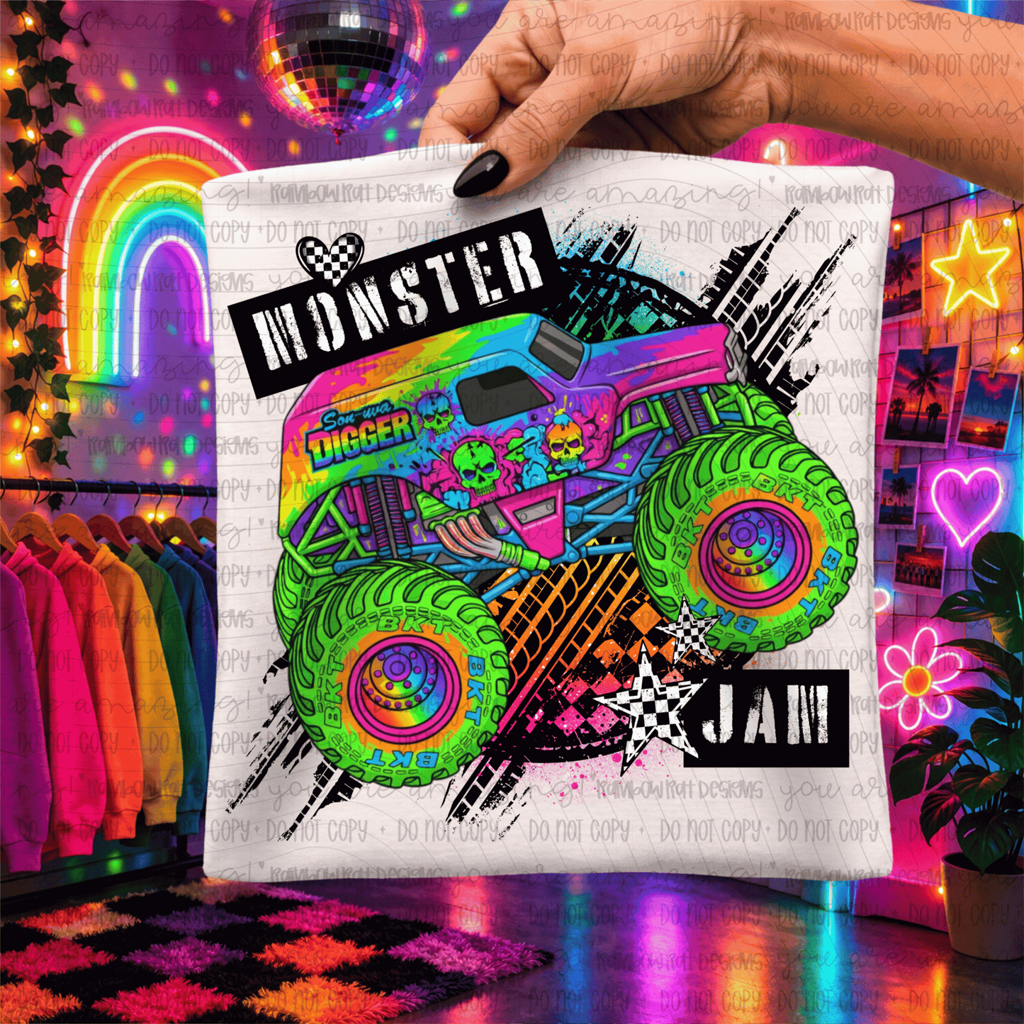 Rainbow M.Trucks -Bundle