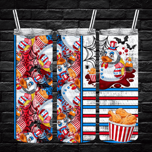 Horror Duckies- 20oz Tumbler Wrap Singles