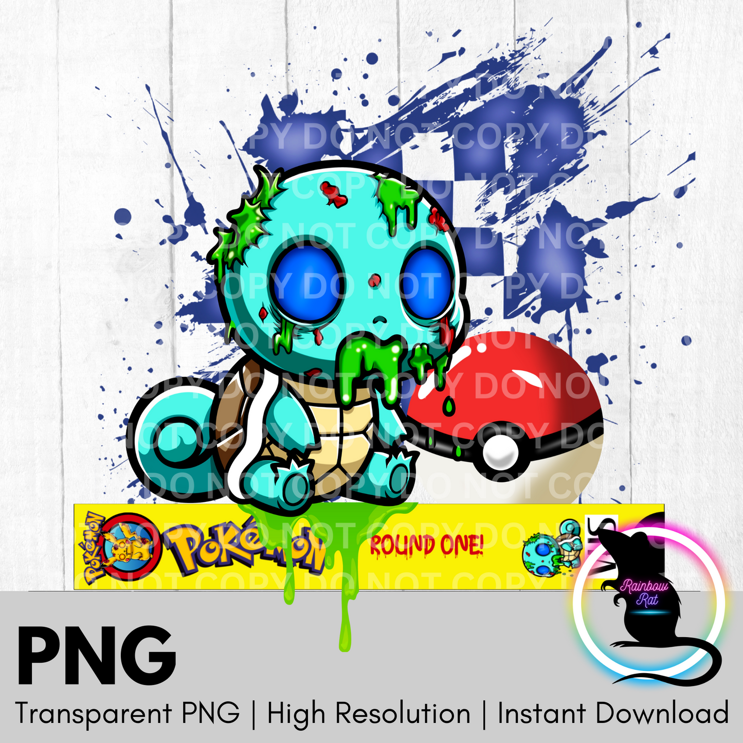 Zombie VHS- PNG Singles