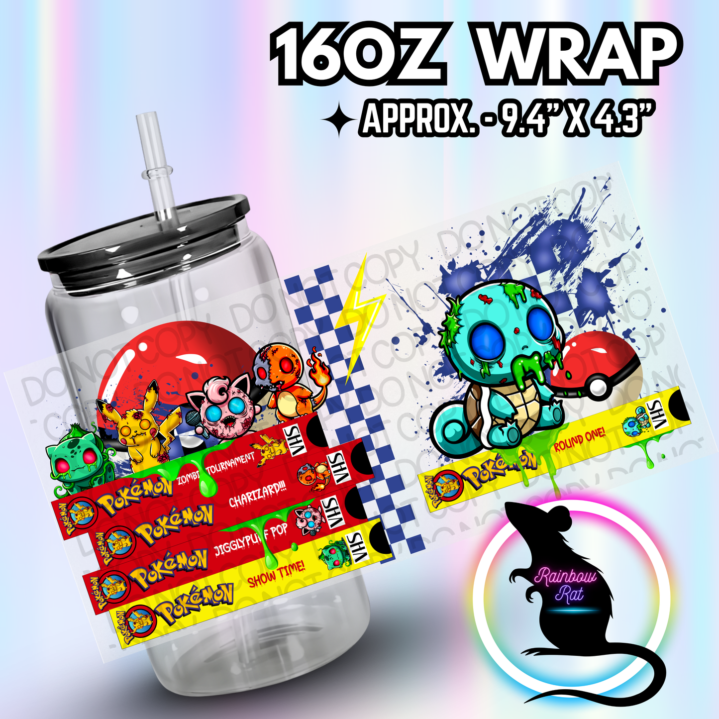 Zombie VHS- Libby Wrap Singles