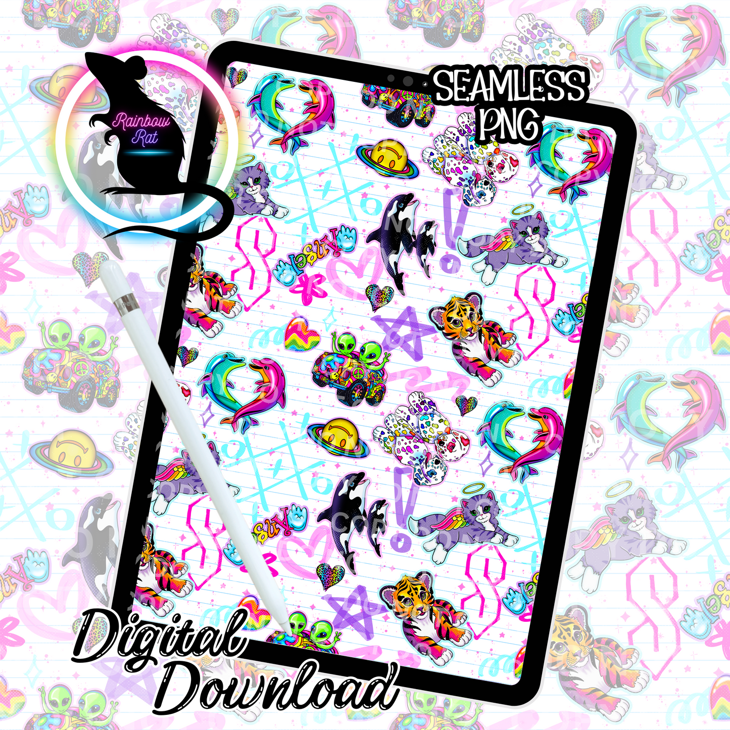 RAINBOW REWIND- Seamless Design Singles