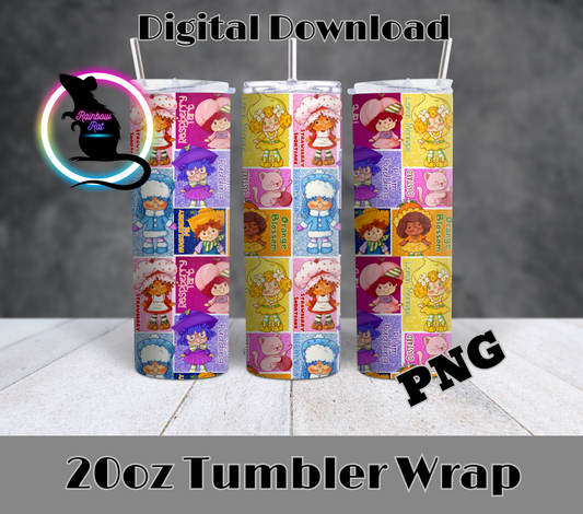 Strawberry Gang- 20oz Tumbler Wrap
