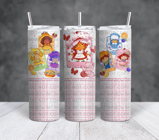 Strawberry Friends- 20oz Tumbler Wrap