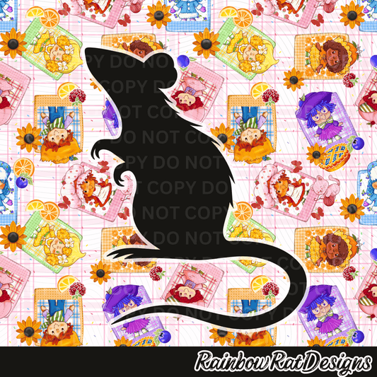 Strawberry Friends- Seamless Design Singles