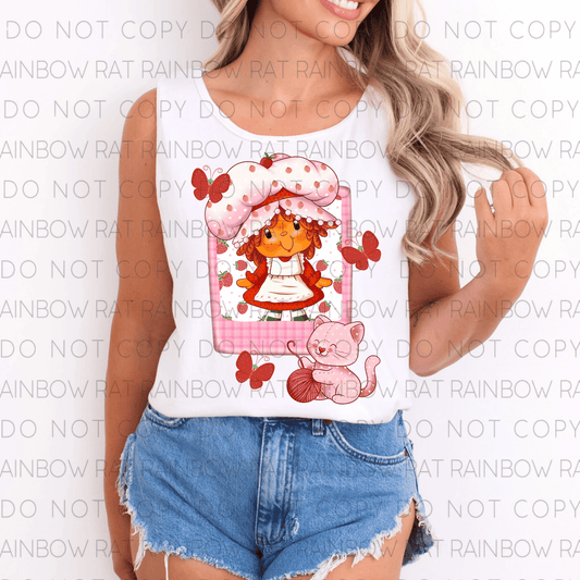 Strawberry Friends- PNG Singles