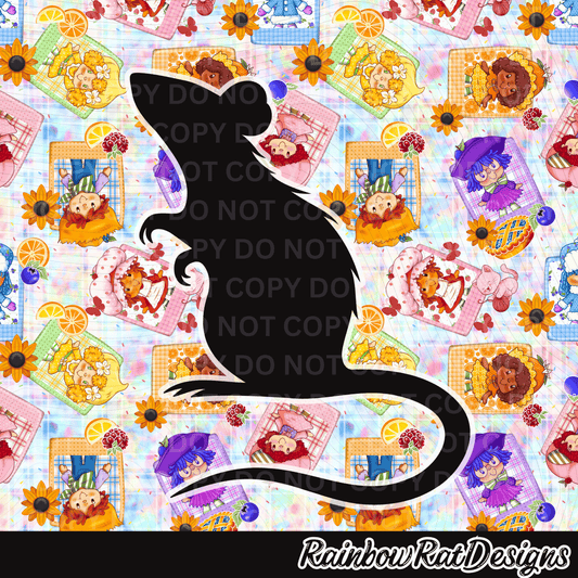 Strawberry Friends- Seamless Design Singles