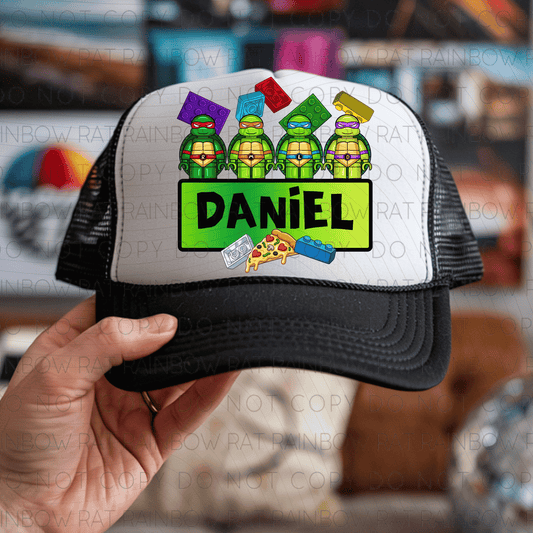 Turtles Name Plate- PNG Single