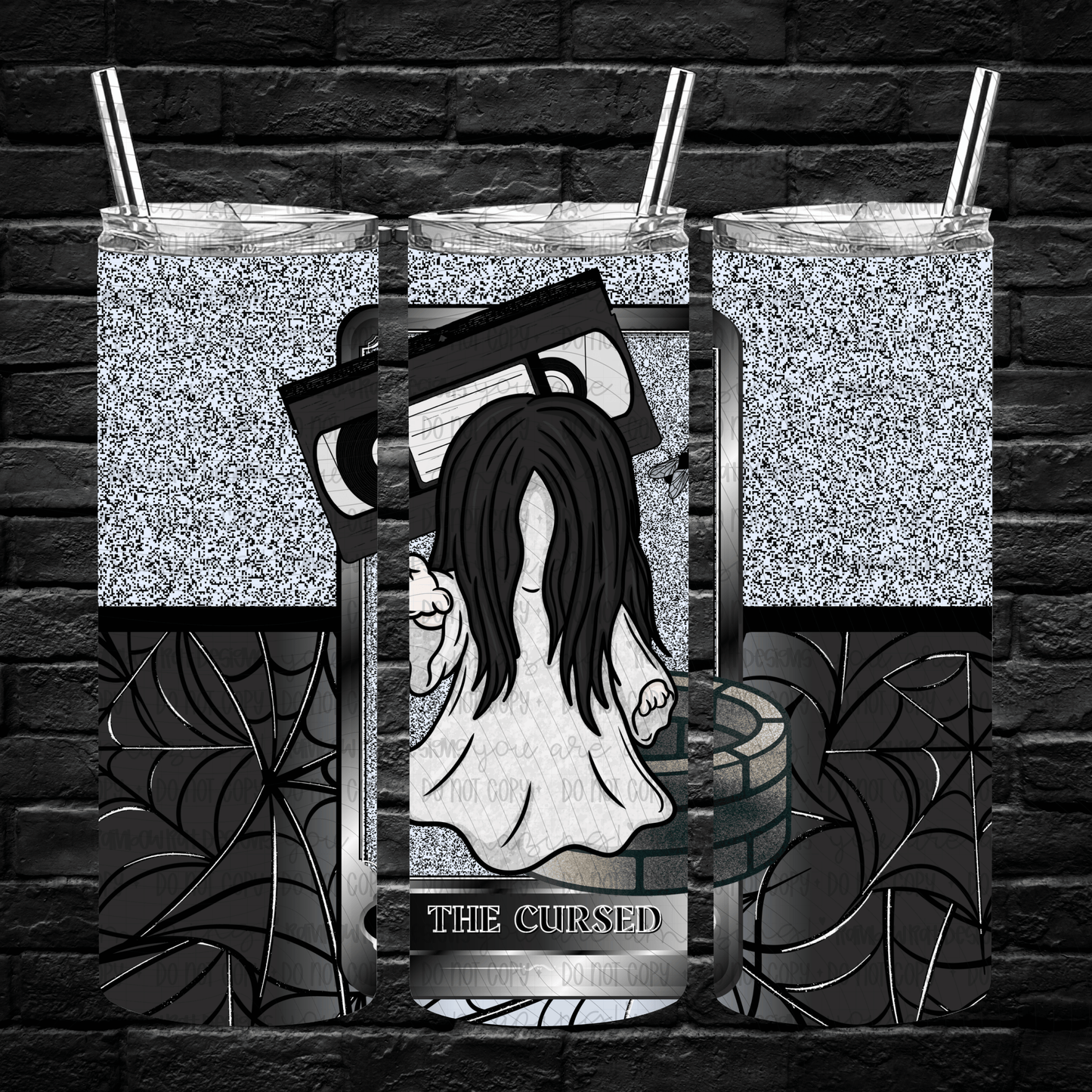 Ghostie Tarot- 20oz Tumbler Wrap Singles