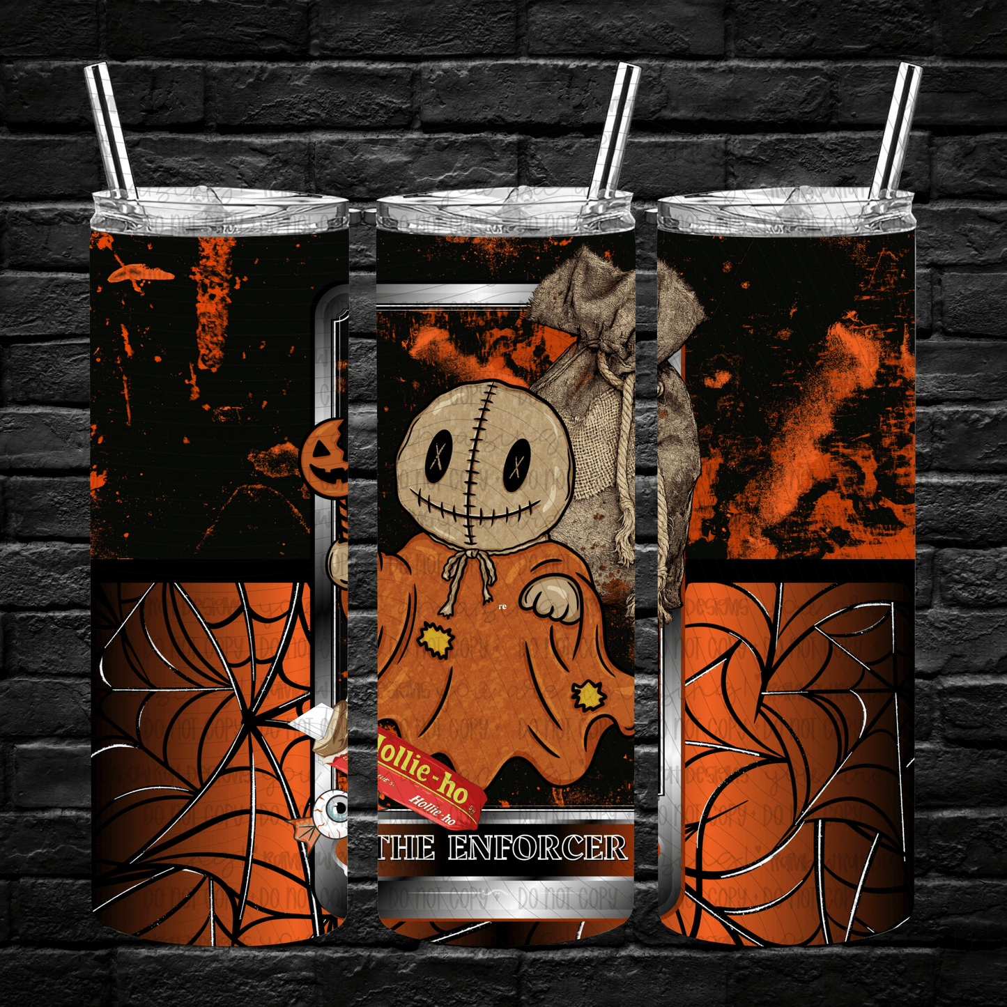 Ghostie Tarot- 20oz Tumbler Wrap Singles