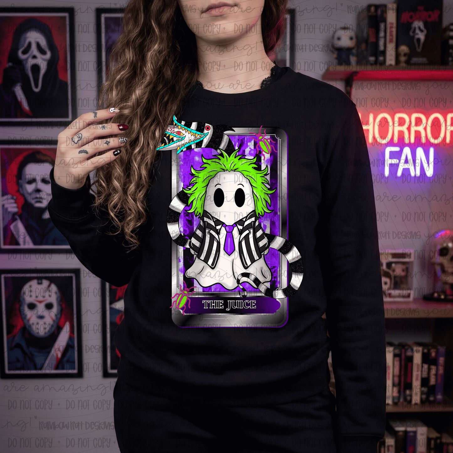 Ghostie Tarot- PNG Singles