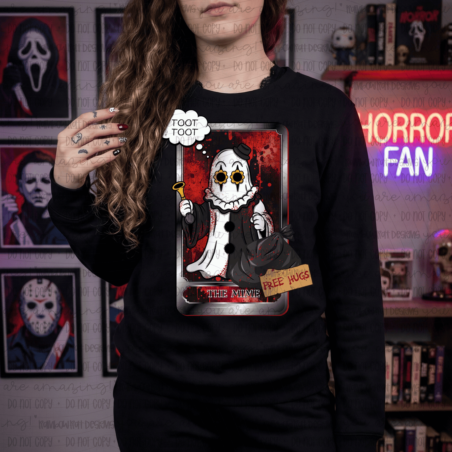 Ghostie Tarot- PNG Singles