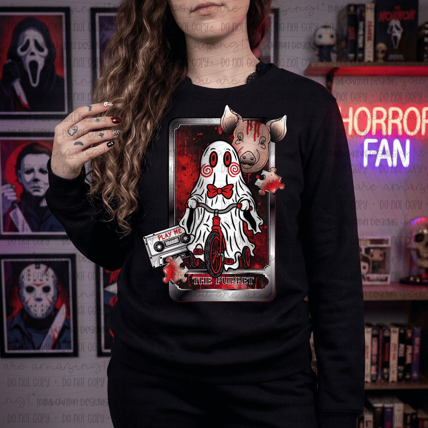 Ghostie Tarot- PNG Singles