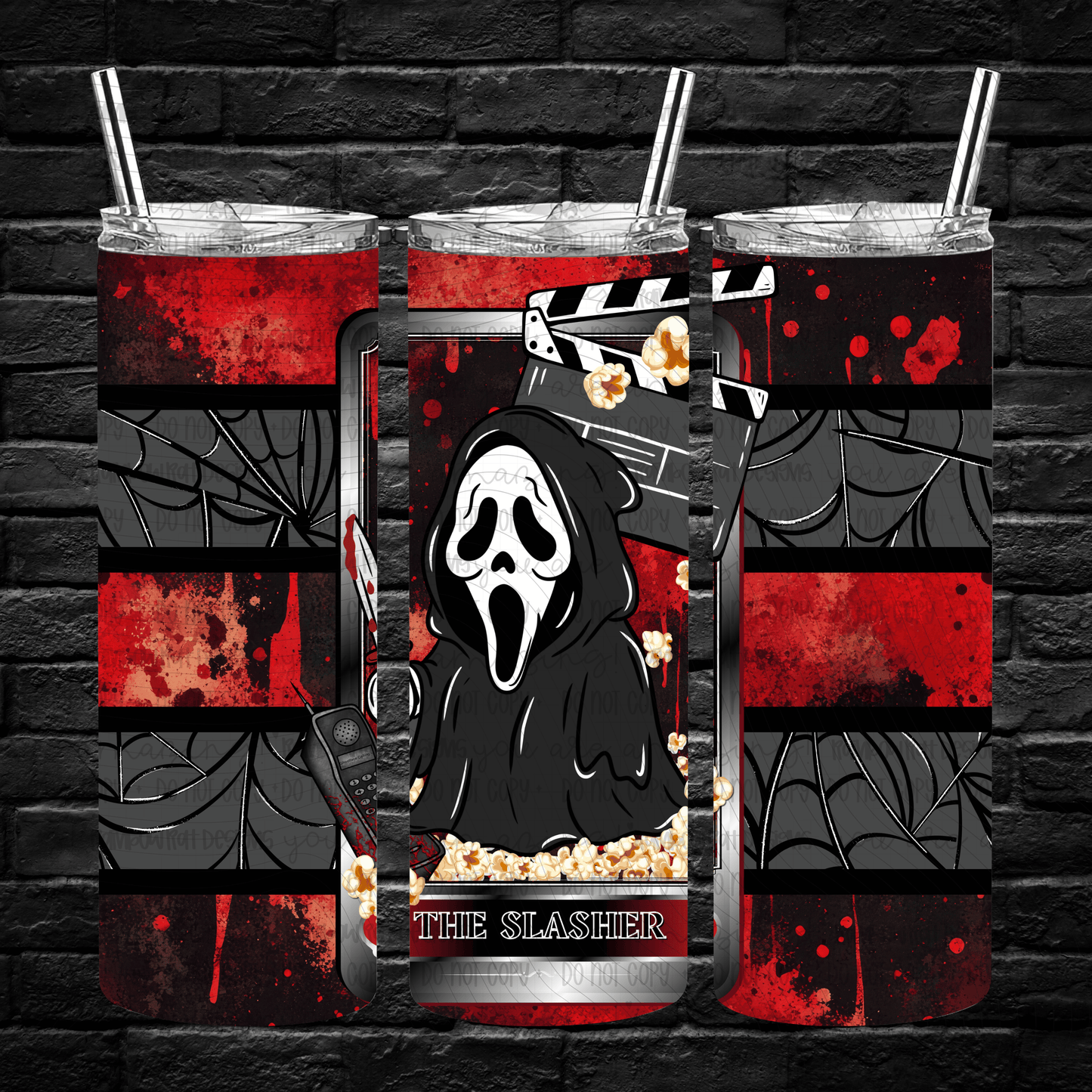 Ghostie Tarot- 20oz Tumbler Wrap Singles