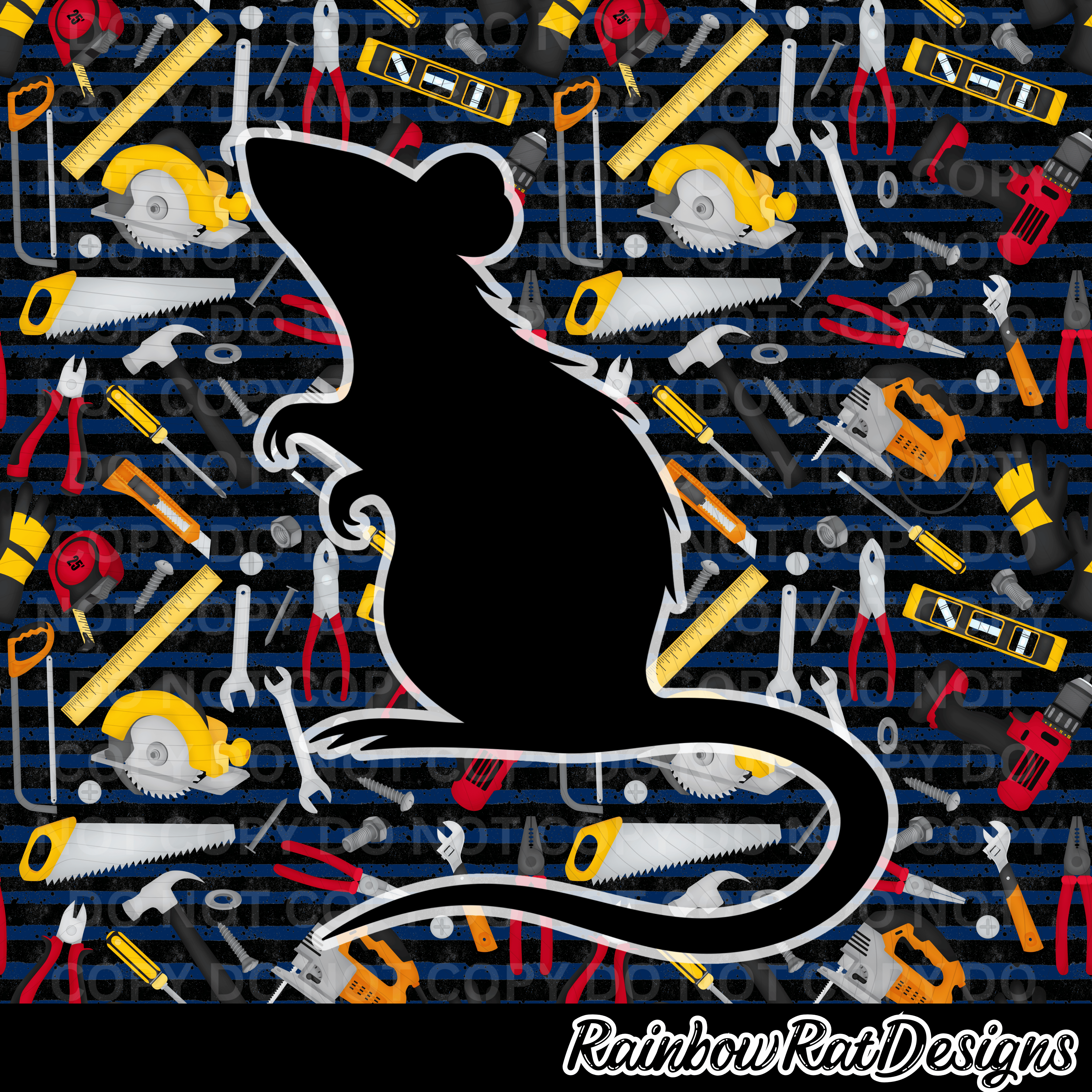 Tools- Seamless Design – Glam’er Tough | Rainbow Rat Designs