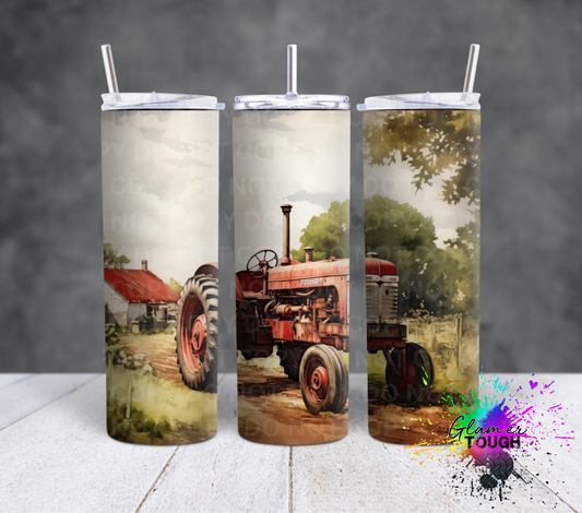 Tractor- 20oz Tumbler