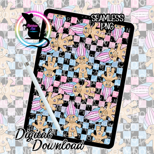 Pride Trolls- Seamless Design