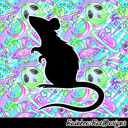 Trippy Space- Seamless Design