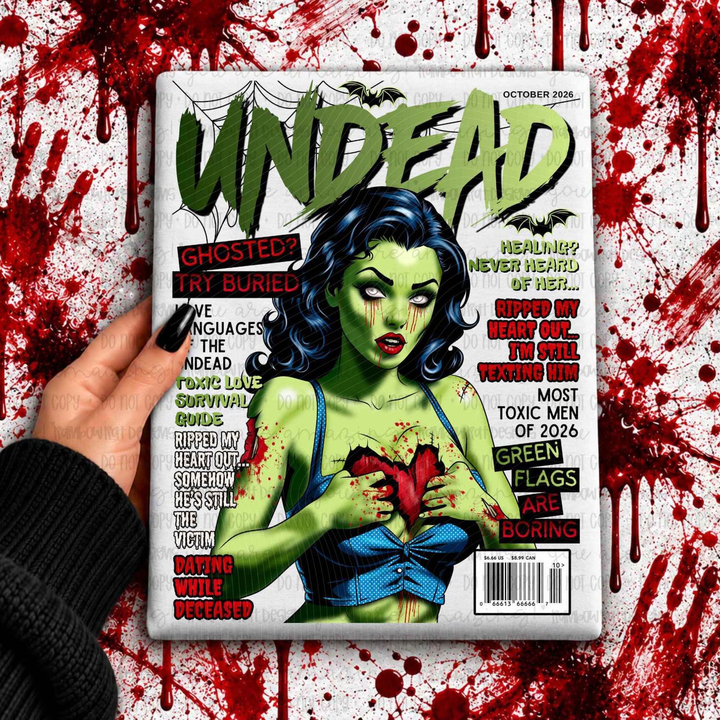 Magazine Madnes Collab- KCDC | Rainbow Rat Designs