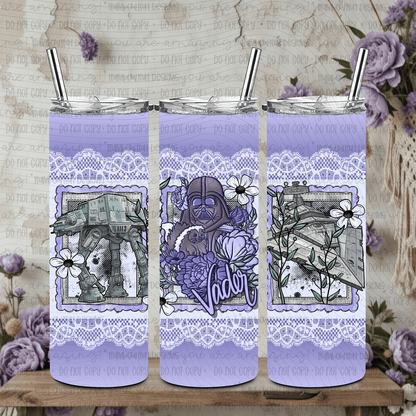 The Force of Nature- 20oz Tumbler Wrap Singles